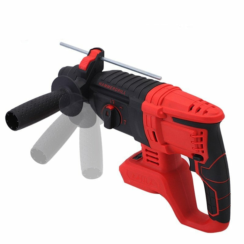 18V 3 in 1 Electric Rotary Hammer Drill Cordless Brushless Electric Hammer Drill With Auxiliary Handle Image 4