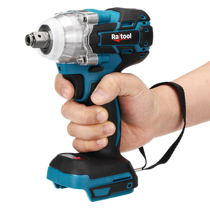 18V Cordless Brushless Impact Wrench Screwdriver Stepless Speed Change Switch For 18V Makita Battery Image 3