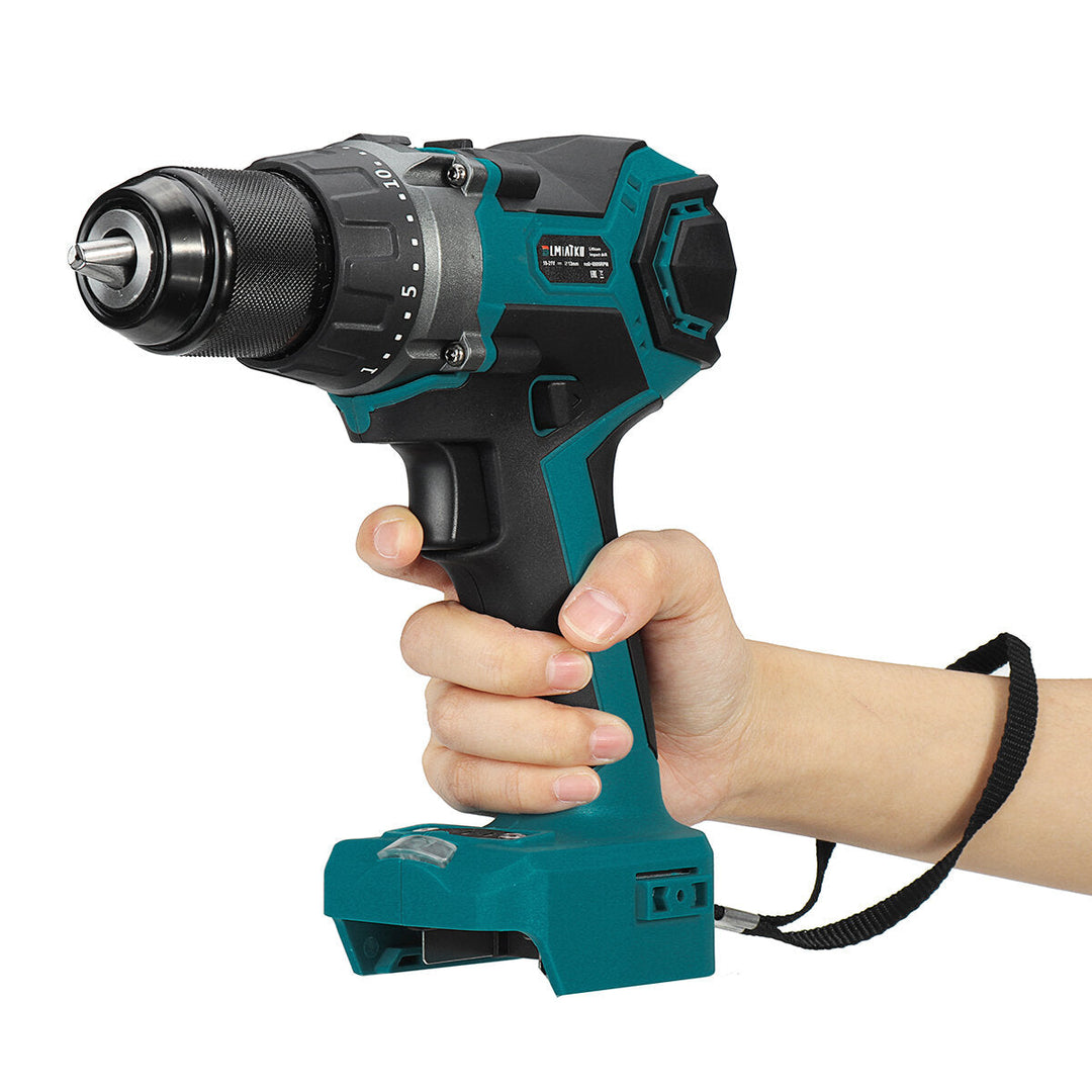 18V Cordless Electric Screwdriver Drill Rechargeable 2 Speed Driver 13mm For Makita Battery Image 5