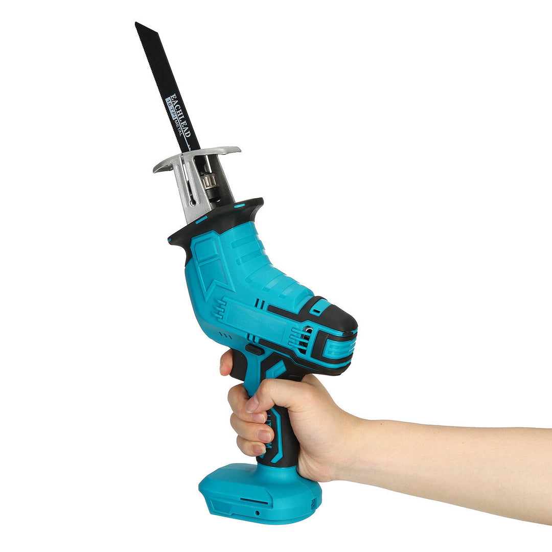 18V Cordless Handheld Electric Reciprocating Saw 0-3000rpm,min Electric Saber Saw With 4 Pcs Saw Blades Adapted To Image 5