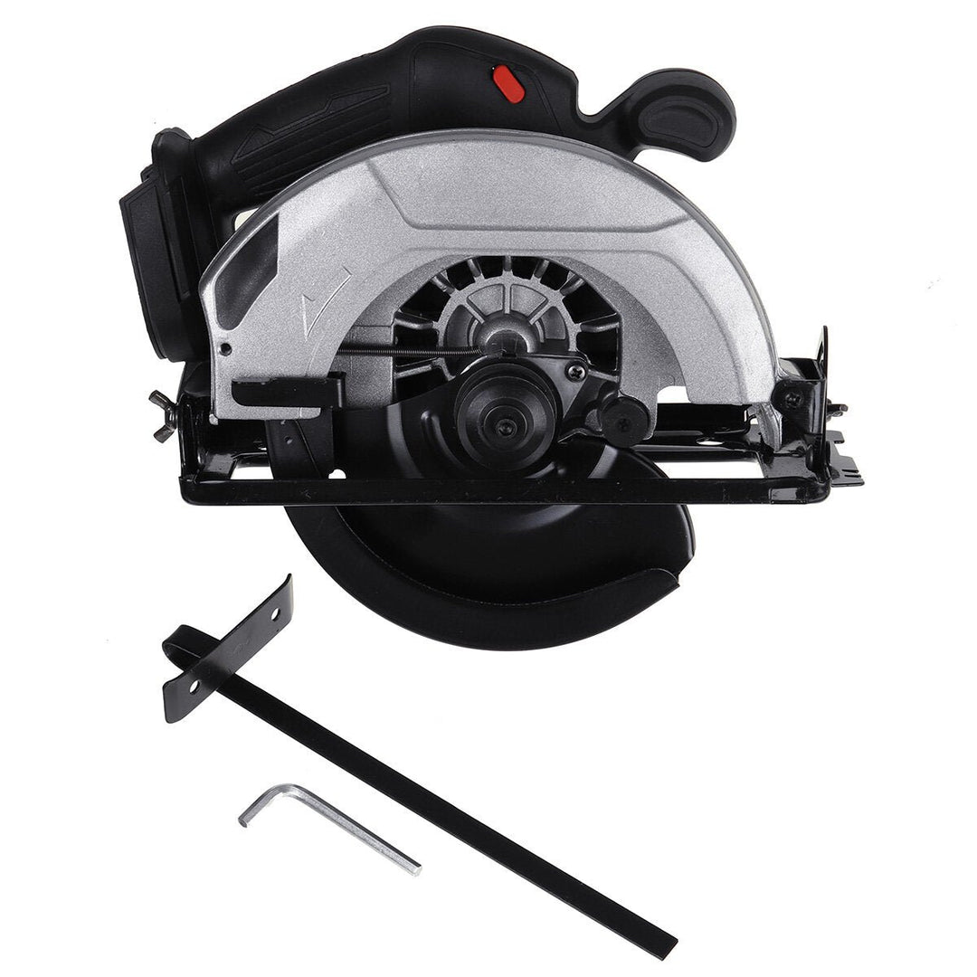 190mm Electric Circular Saw Corded Cutting Tool For 18V Lithium Battery Image 1