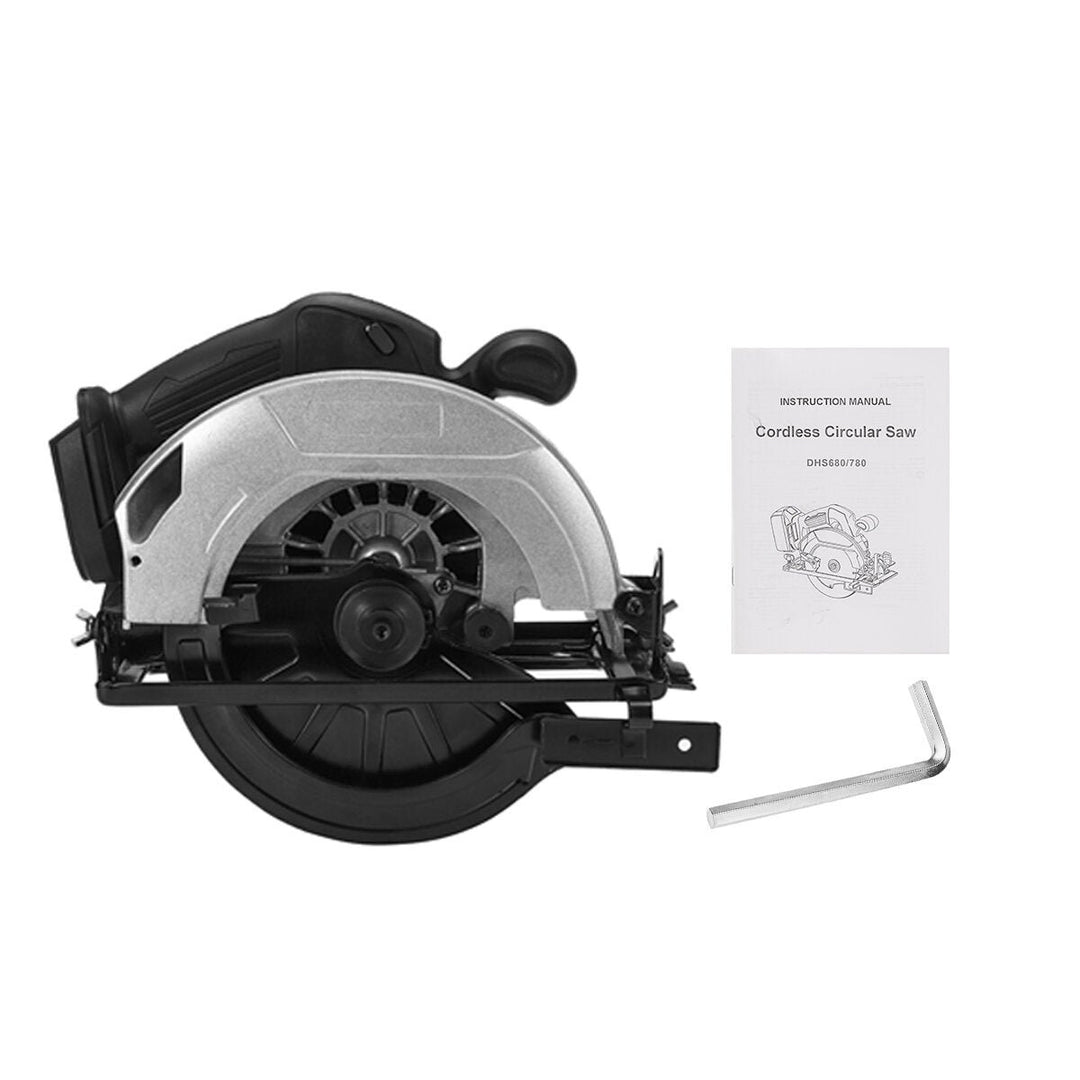 190mm Electric Circular Saw Household Aluminum Body Portable Wood working Image 1