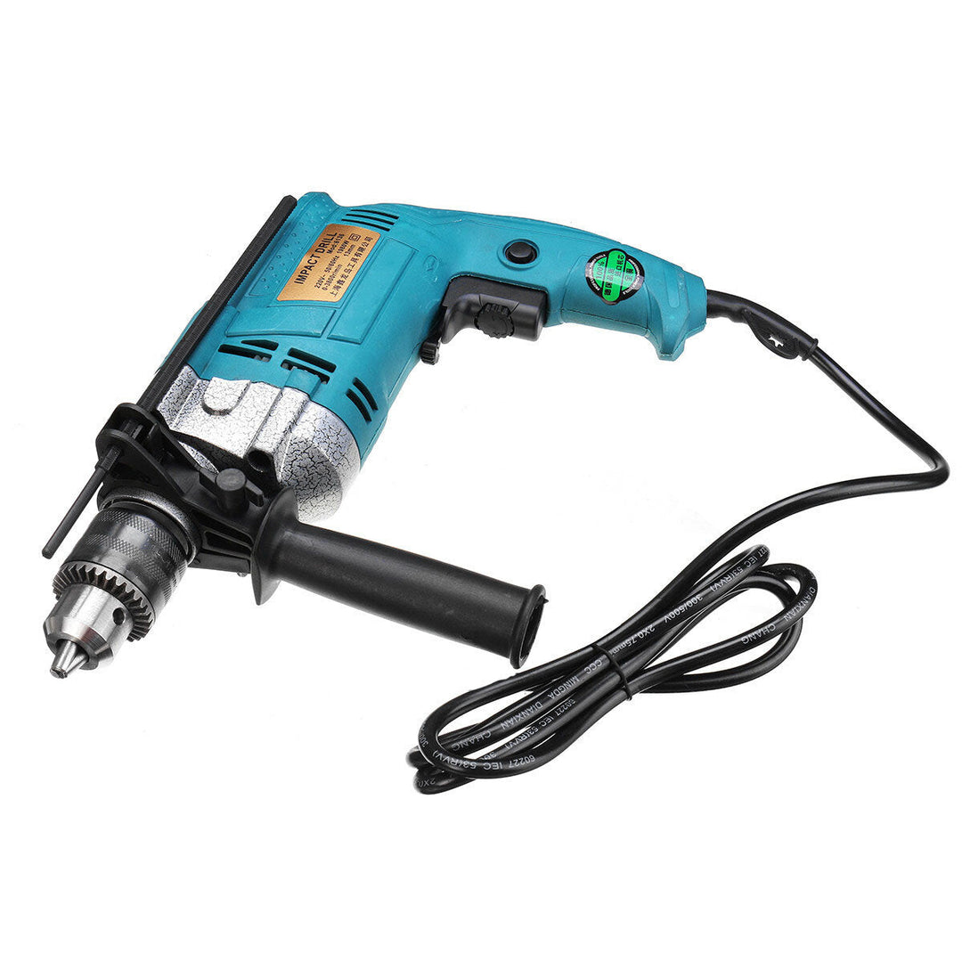 1980W 3800rpm Electric Impact Drill 360 Rotary Skid-Proof Handle With Depth Measuring Scale Spinal Cooling System Hand Image 4