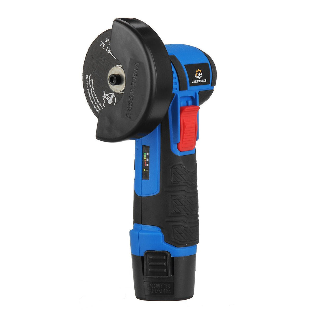 12V Mini Brushless Angle Grinder Cordless Polishing Grinding Machine Electric Power Cutter Image 1