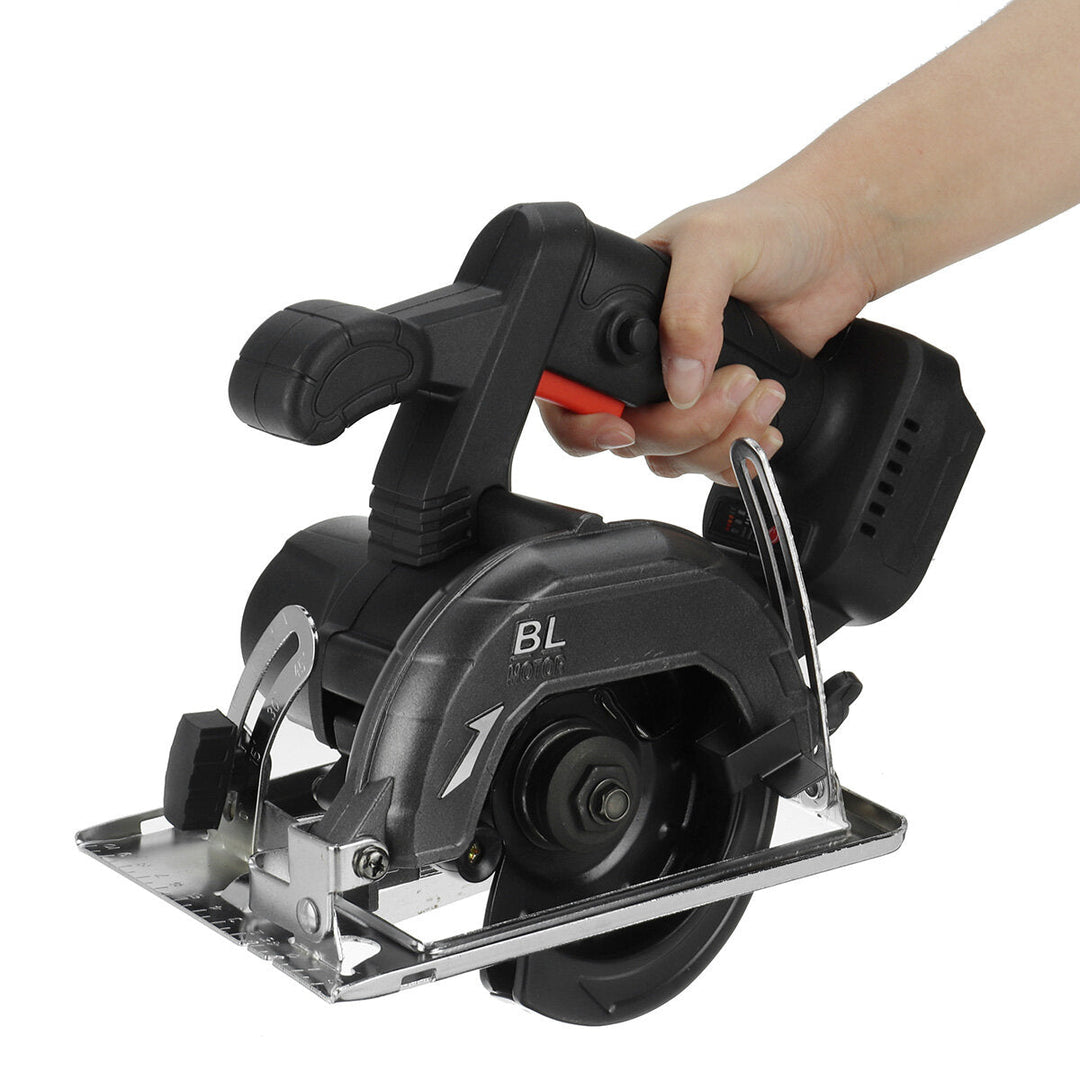 125mm 10800RPM Multi-function Circular Saw Scale Bevel Cutting Power Tools For 18V Battery Image 3