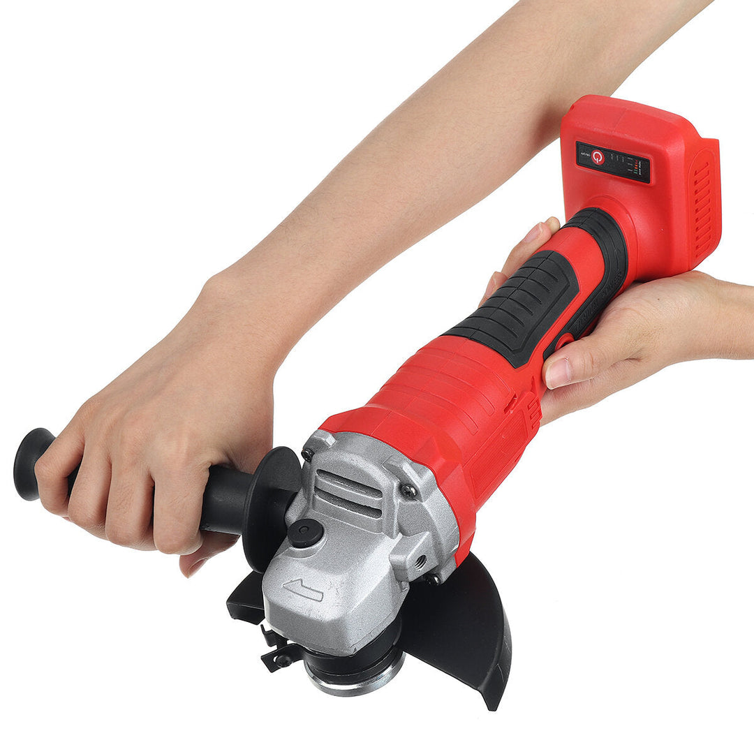 125mm Cordless Electric Angle Grinder Cutting Machine Polisher DIY Power Tool Image 4