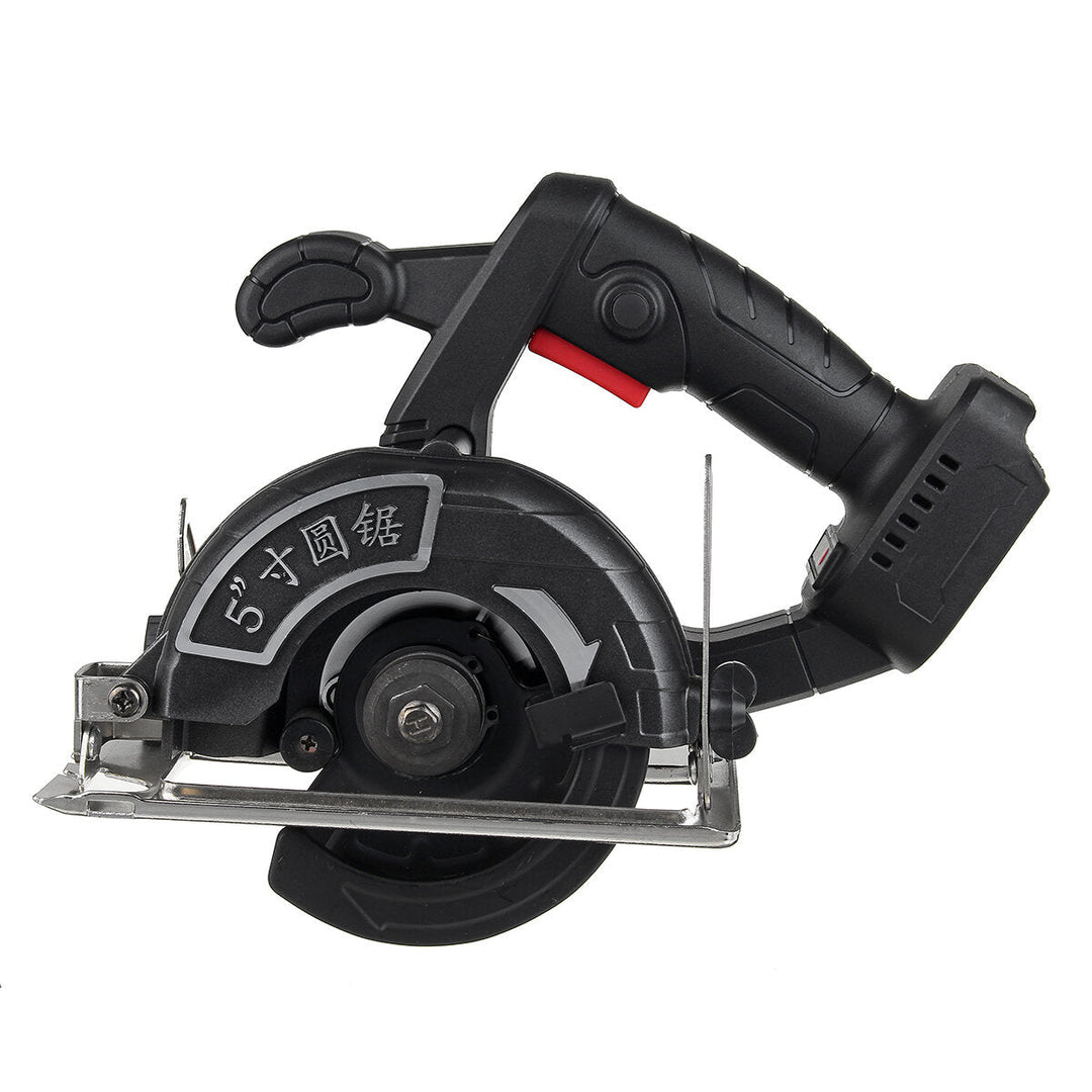 125mm 10800RPM Multi-function Circular Saw Scale Bevel Cutting Power Tools For 18V Battery Image 10