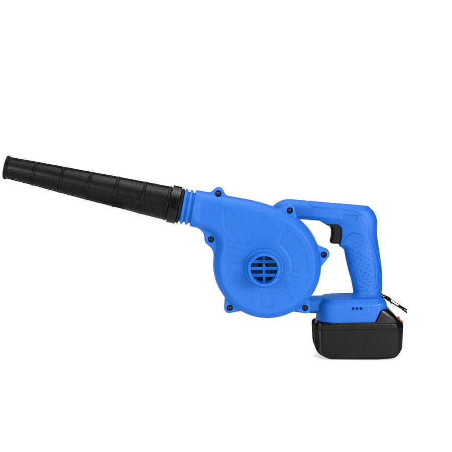 19800mAh Li-Ion Battery Electric Cordless Blower Air Leaf Dust Blower Power Tools Image 1