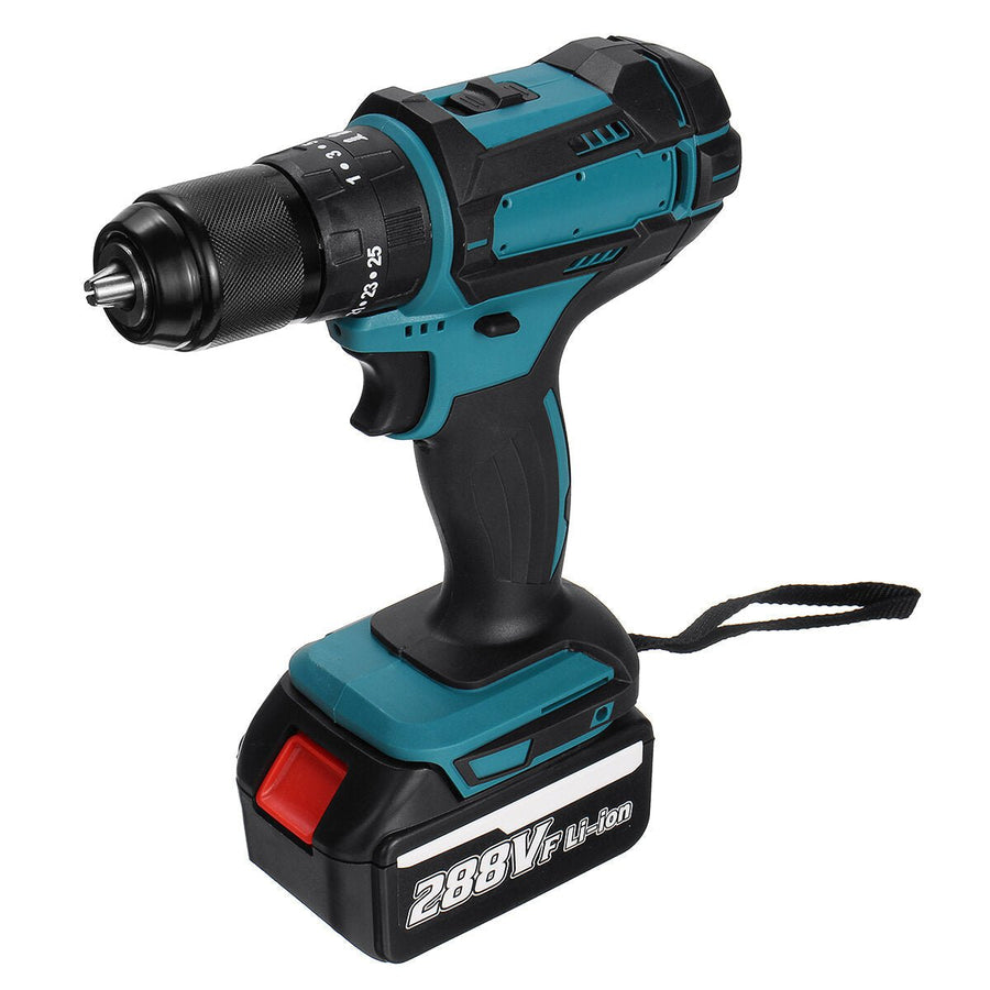 13mm 800W Cordless Electirc Impact Drill Driver 25+3 Torque Electric Drill Screwdriver Image 1