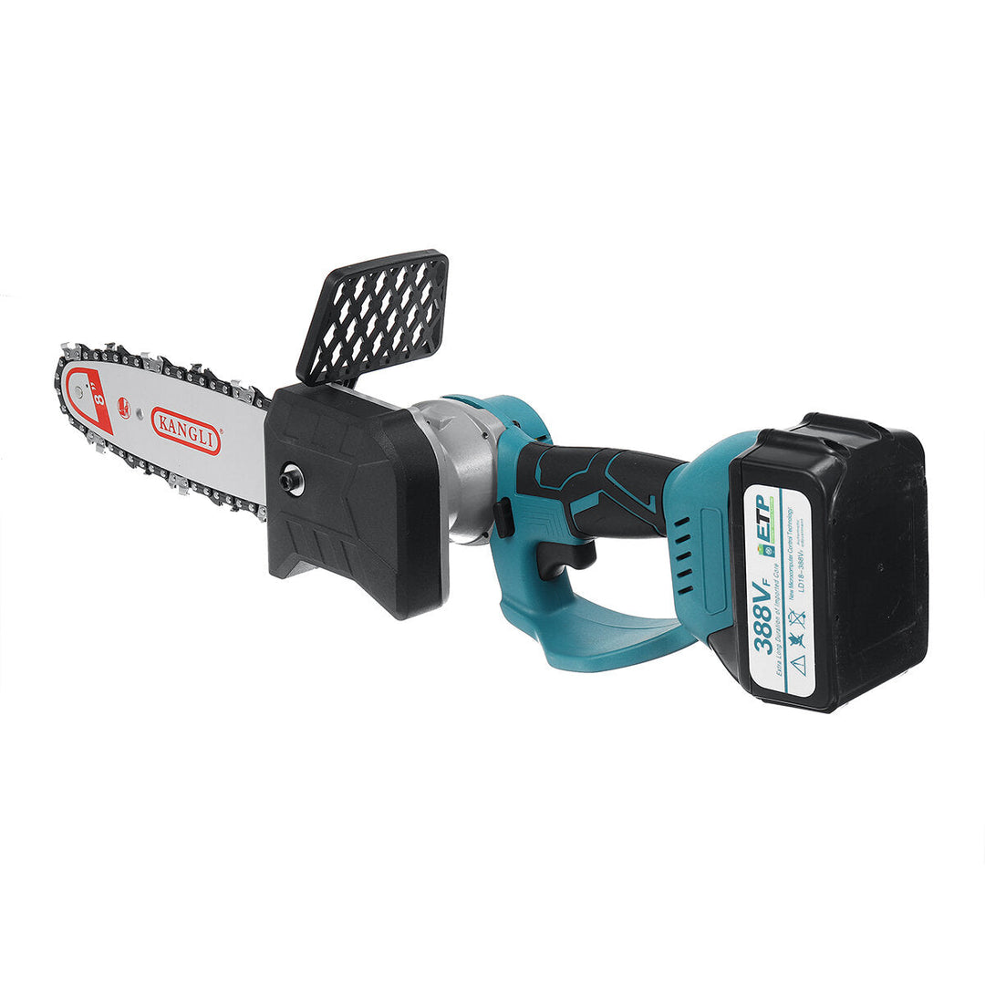 1500W 8inch Cordless Electric Chain Saw Brushless Motor Power Tools Rechargeable Lithium Battery Image 8