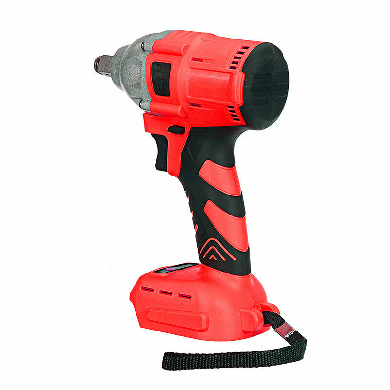 18V 1,2" 10000mAh Brushless Cordless Impact Wrench 350Nm Electric Drilling Tool with LED Light Image 1