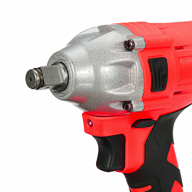 18V 1,2" 10000mAh Brushless Cordless Impact Wrench 350Nm Electric Drilling Tool with LED Light Image 7