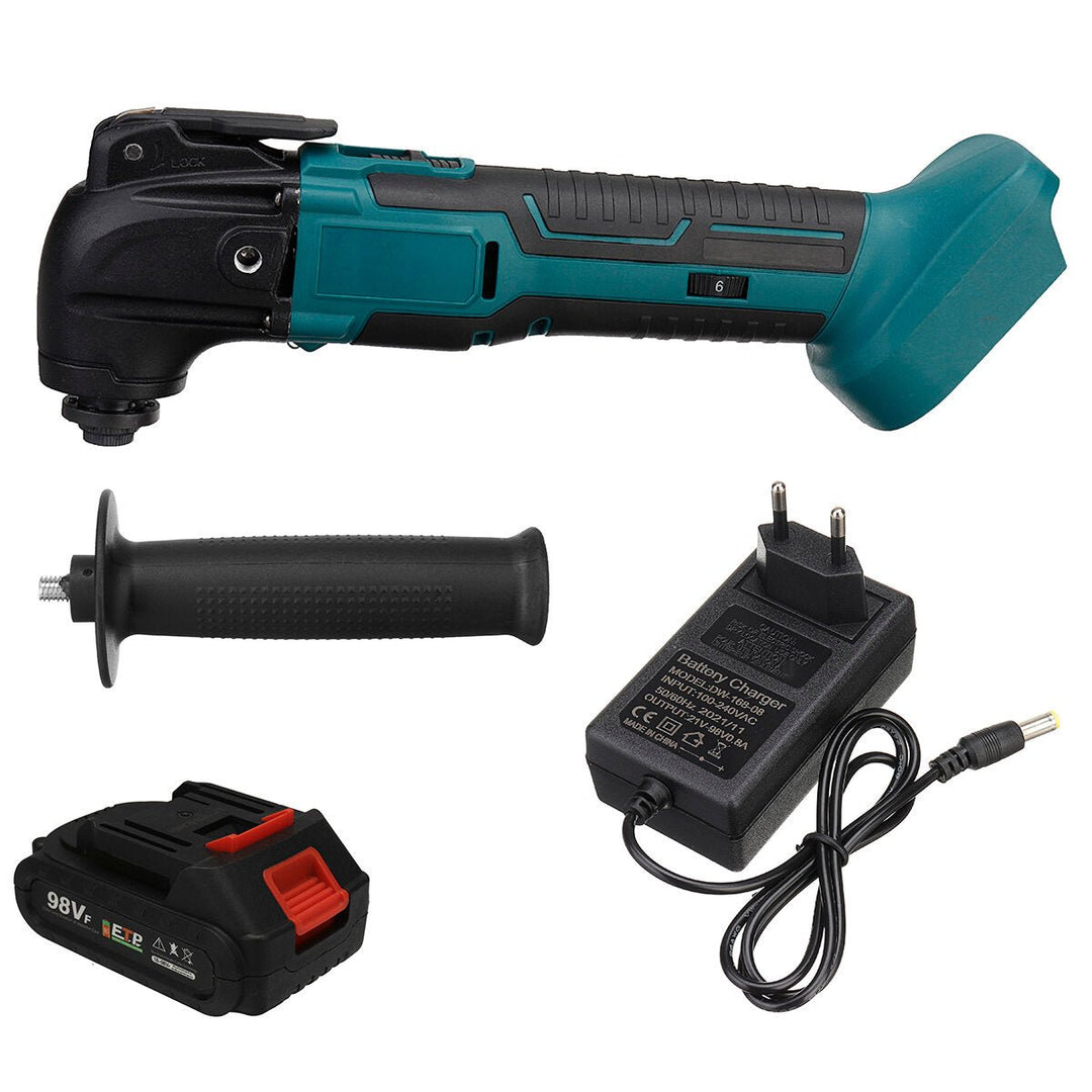 1800W 98VF 16000 mAh 6 Gears Oscillating Multi-Tool For Makiita 18V Battery Image 8