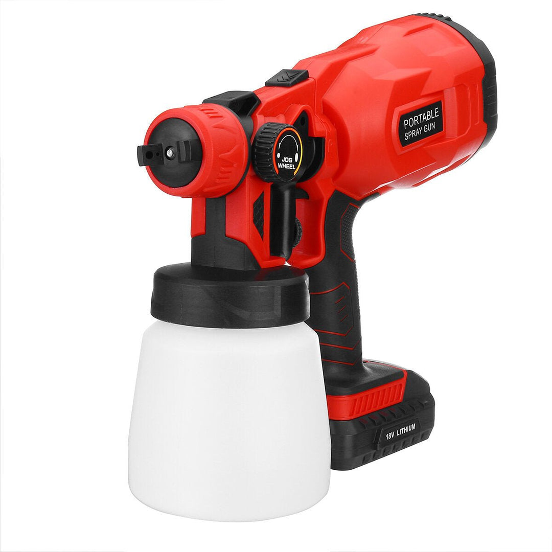 18V Electric Cordless Spray Guns 800ml Household Paint Sprayer High Pressure Flow Control Easy Airbrush Image 10