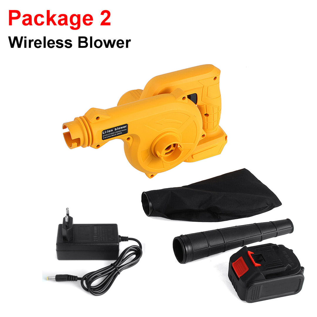 2 in 1 Wireless Electric Air Blower Sprayer 900W Vacuum Dust Cleaner Spray Painting Watering Tool Image 4