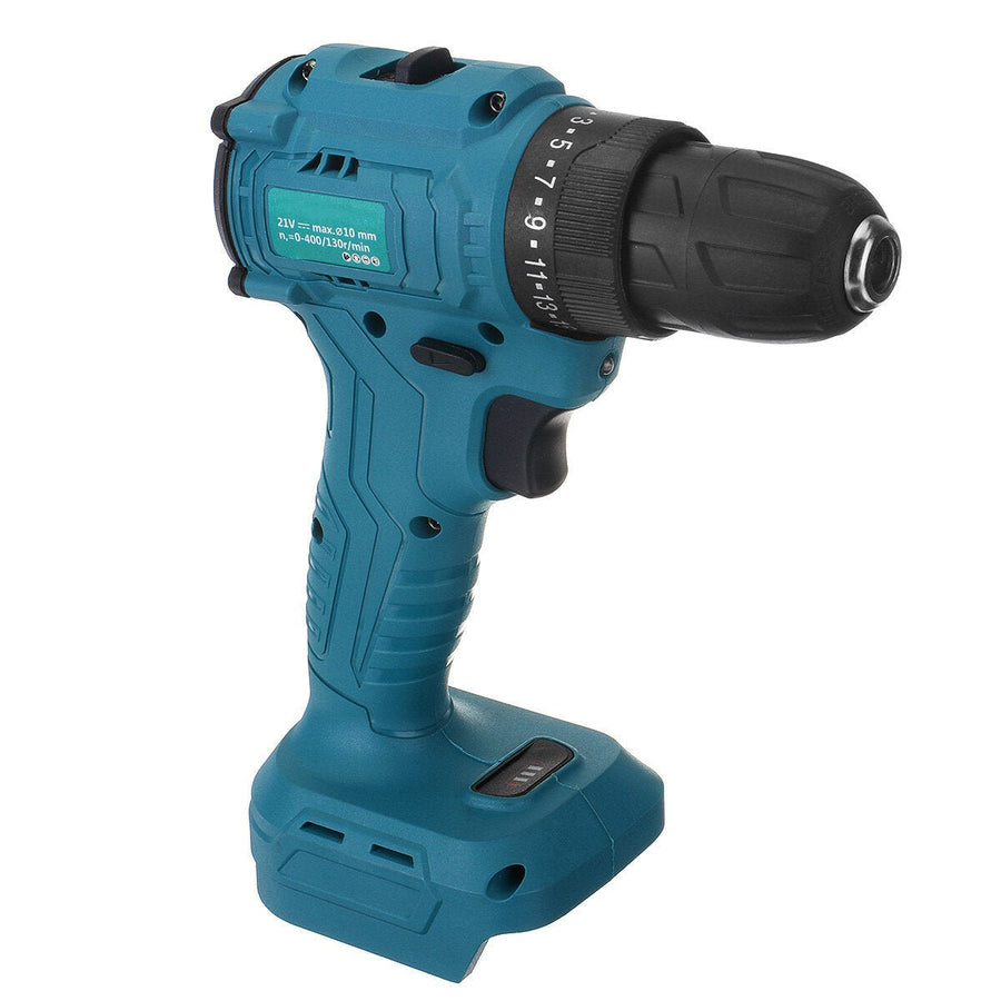 25 Torque 2 Speeds Brushless Cordless Electric Drill Impact Wrench For 21V Battery Image 1