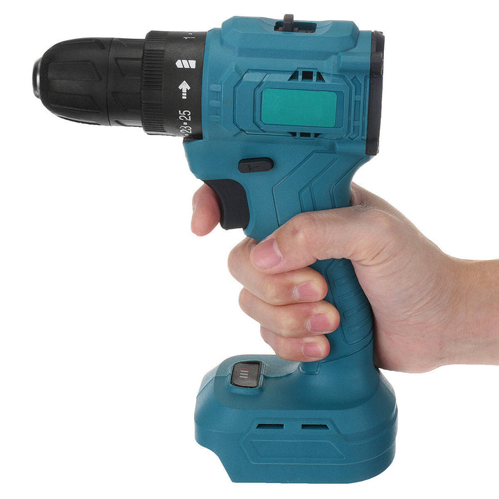 25 Torque 2 Speeds Brushless Cordless Electric Drill Impact Wrench For 21V Battery Image 2