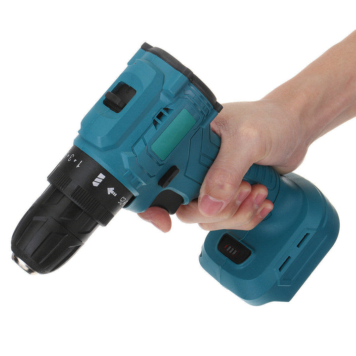 25 Torque 2 Speeds Brushless Cordless Electric Drill Impact Wrench For 21V Battery Image 3