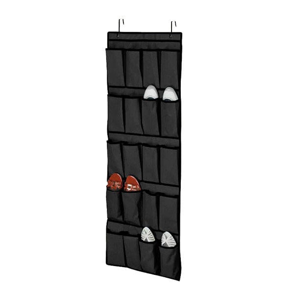 20 Pockets Door Shoe Organizer Non Woven Hanging Storage Bag Image 2