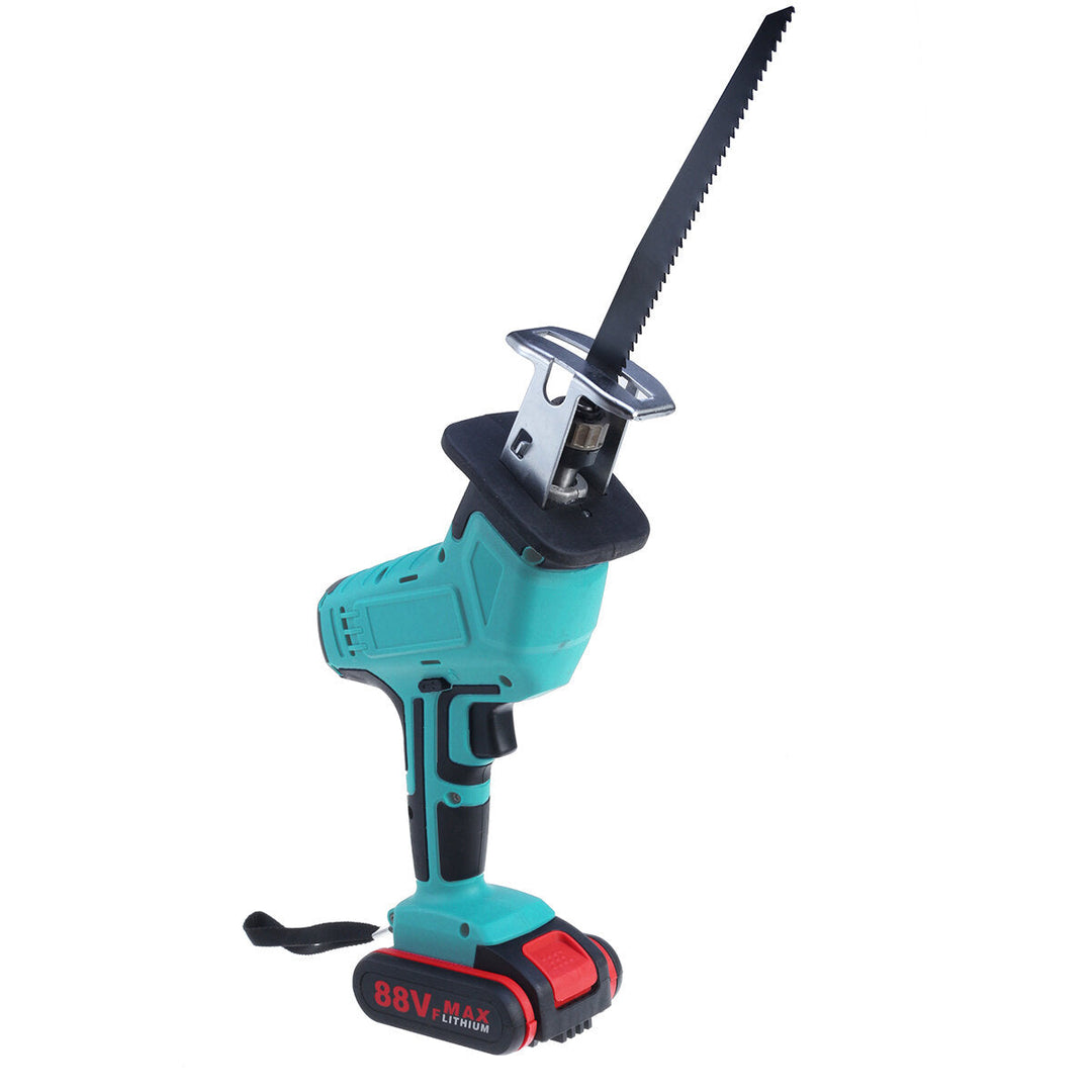 21V 7500mAh Electric Reciprocating Saw Ki tCordless Saw Cutting Blades+2 Battery Image 2