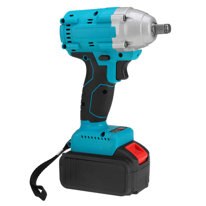 21V 520N.m Electric Cordless Impact Wrench 1,2" Brushless Driver Drill 5pcs Sockets Also Adapted To Makita Battery Image 7