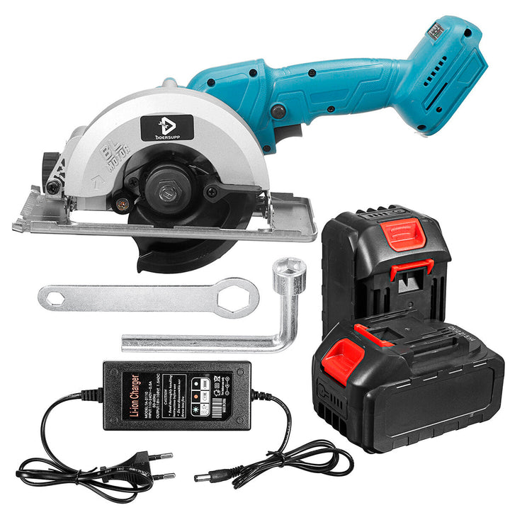 21V Cordless Electric Circular Saw 125MM 10800RPM Brushless Electric Saw For Makita Woodworking Cutting Tool Image 2