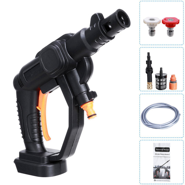 21V Cordless High Pressure Cleaner Car Washer Spray Guns Water Sprayer Car Washing Machine Image 10