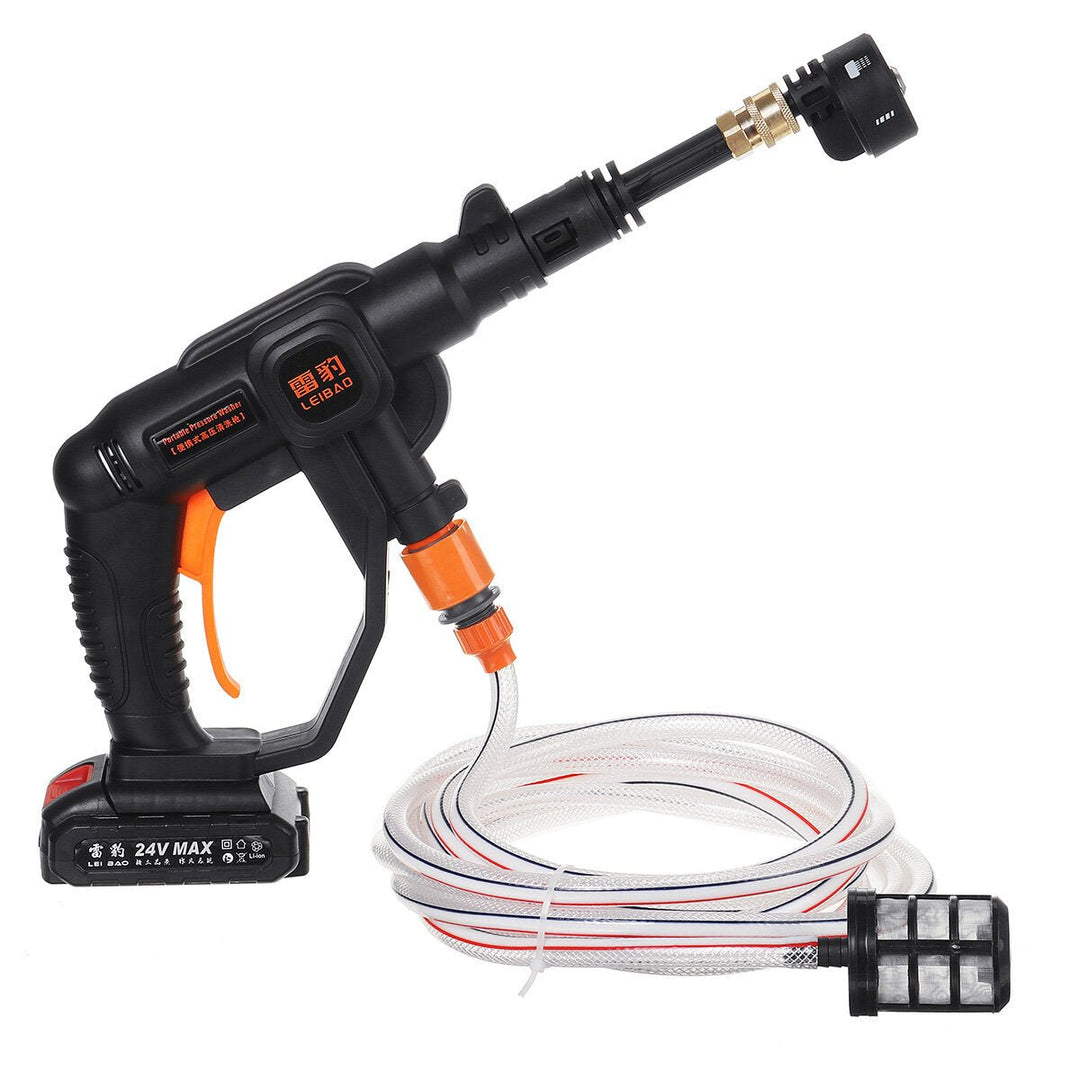 21V High Pressure Washer Cordless Car Washing Machine Garden Watering Guns Image 1