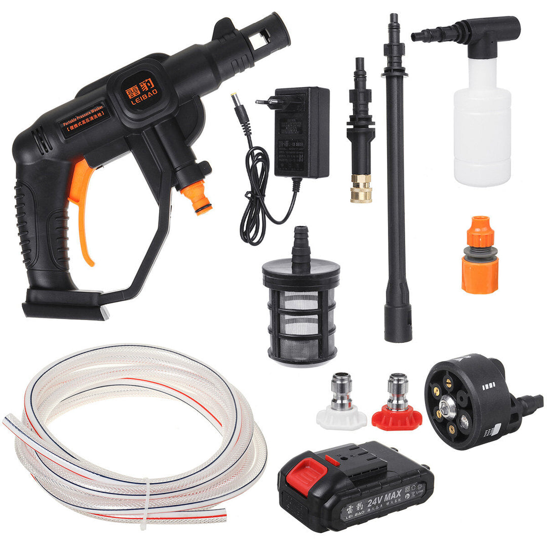 21V High Pressure Washer Cordless Car Washing Machine Garden Watering Guns Image 10