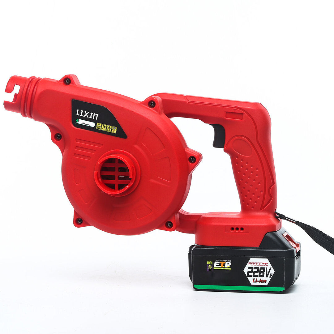 220V Electric Blower with Rechargeable Lithium Battery 2 in 1 Computer Dust Remover Dust Blower Image 3