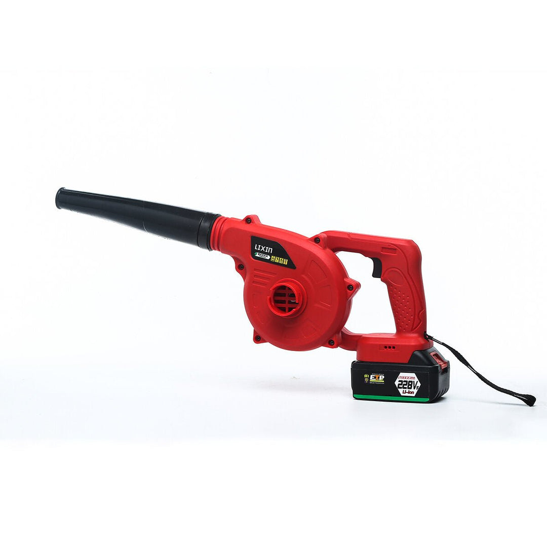 220V Electric Blower with Rechargeable Lithium Battery 2 in 1 Computer Dust Remover Dust Blower Image 9