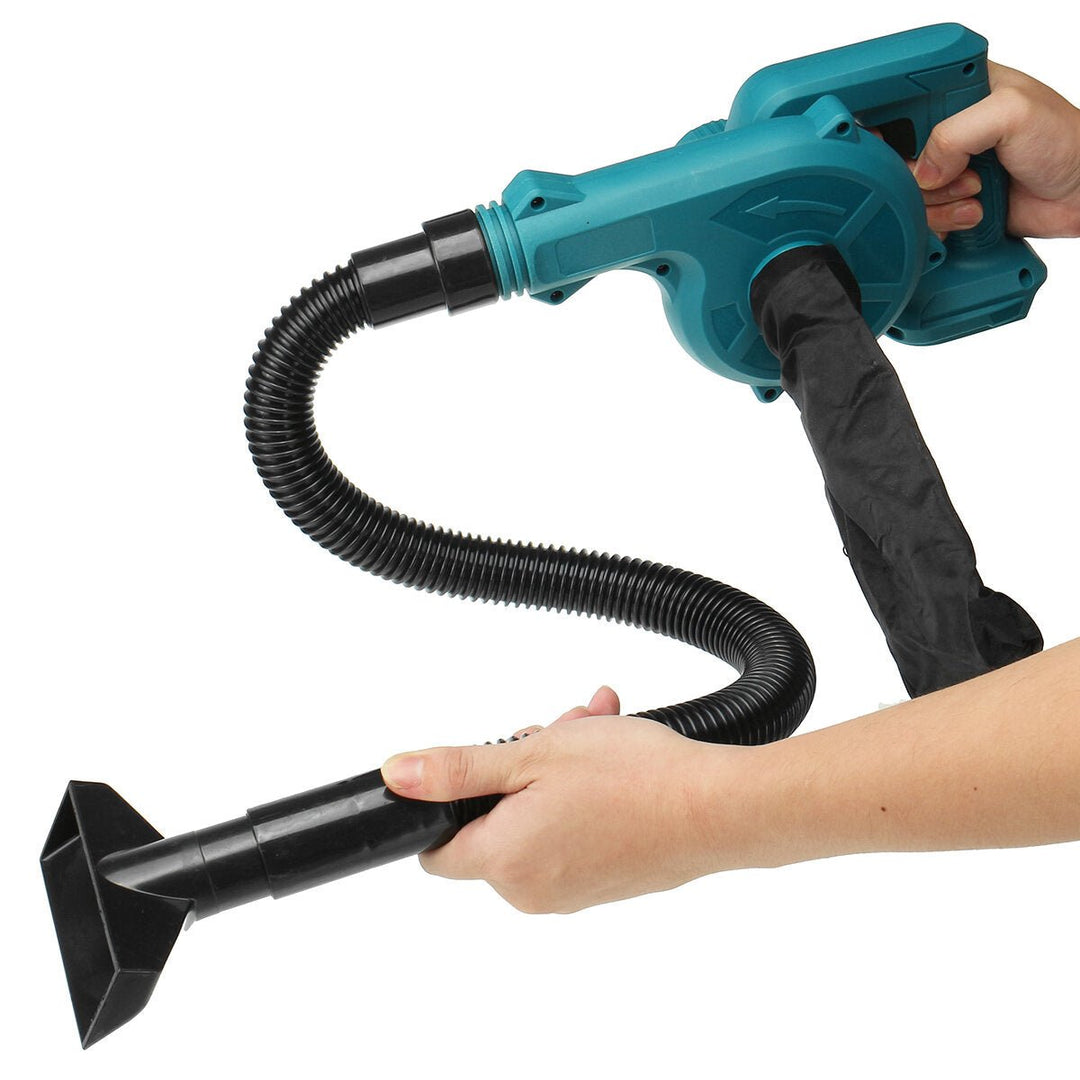 2 in 1 Electric Air Blower Vacuum Cleaner Handheld Dust Collecting Tool For Makita 18V Battery Image 1