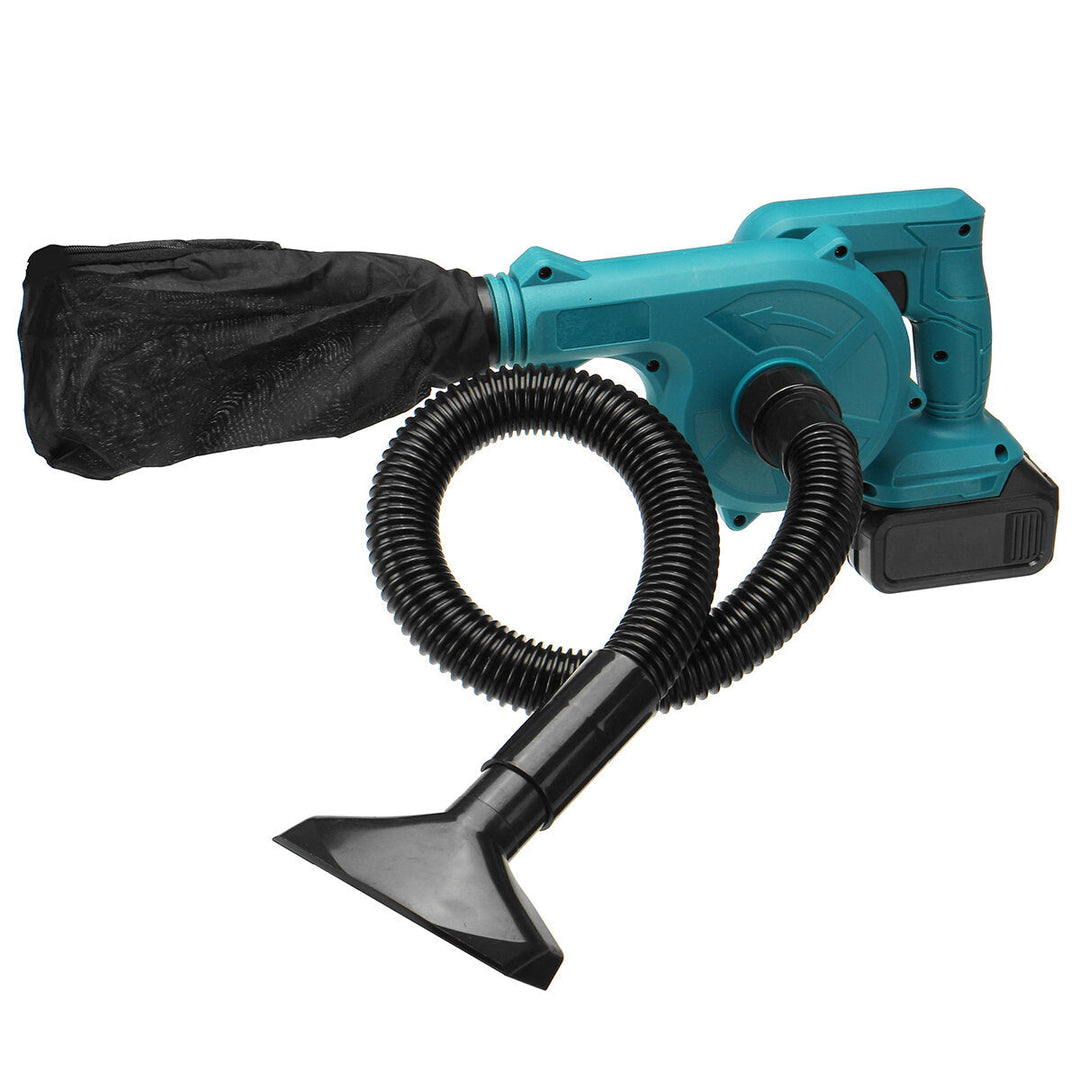 2 in 1 Electric Air Blower Vacuum Cleaner Handheld Dust Collecting Tool For Makita 18V Battery Image 3