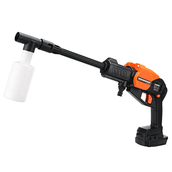 24V 300W Cordless High Pressure Washer 1000mAh Car Washing Machine Spray Guns Water Cleaner W, Battery For Makita Image 3