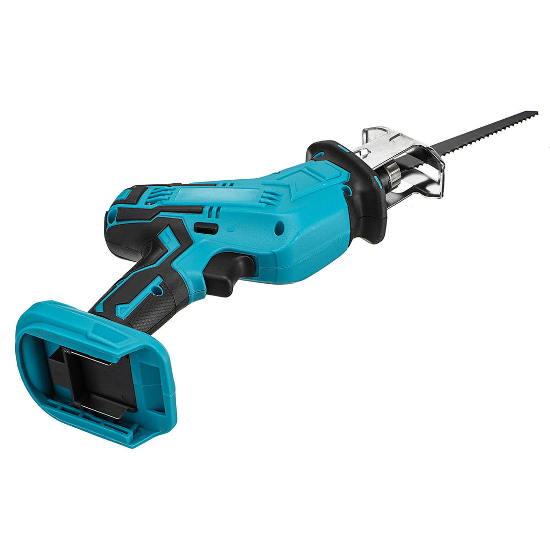 21V Cordless Reciprocating Saw Electric Sabre Saw Woodworking Wood Metal Cutting Tool Image 5