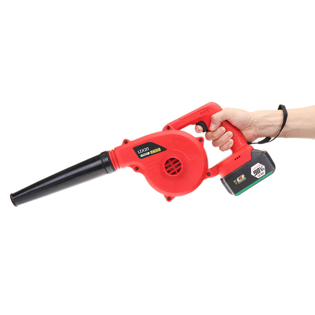 220V 12800mAh Lithium Battery Multi-functional Air Blower Dual-use Suction Blower Electric Dust Removal Air Blower Image 6