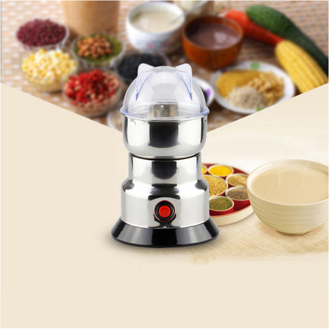 220V 100W Electric Herb Beans Grain Coffee Grinder Cereal Mill Grinding Machine Image 9