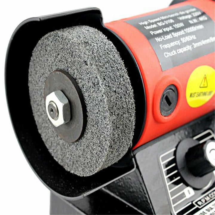 220V 150W Electric Bench Grinder Machine Double Wheel Grinding Pivots Polishing Tools Set Image 7