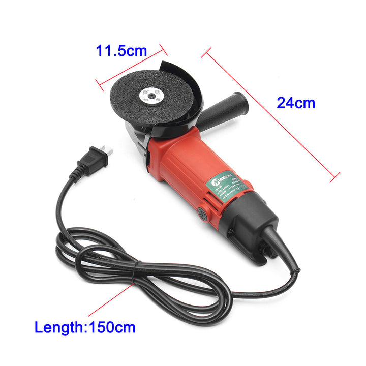 220V 600W Multi-functional Electric Angle Grinder Polishing Machine Metal Grinding Cutter Tool Image 4