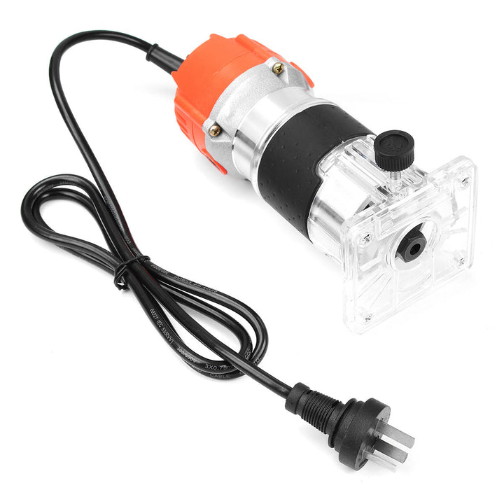 220V 680W 30000RPM Wood Corded Electric Hand Trimmer DIY Tool Router 6.35MM Image 1