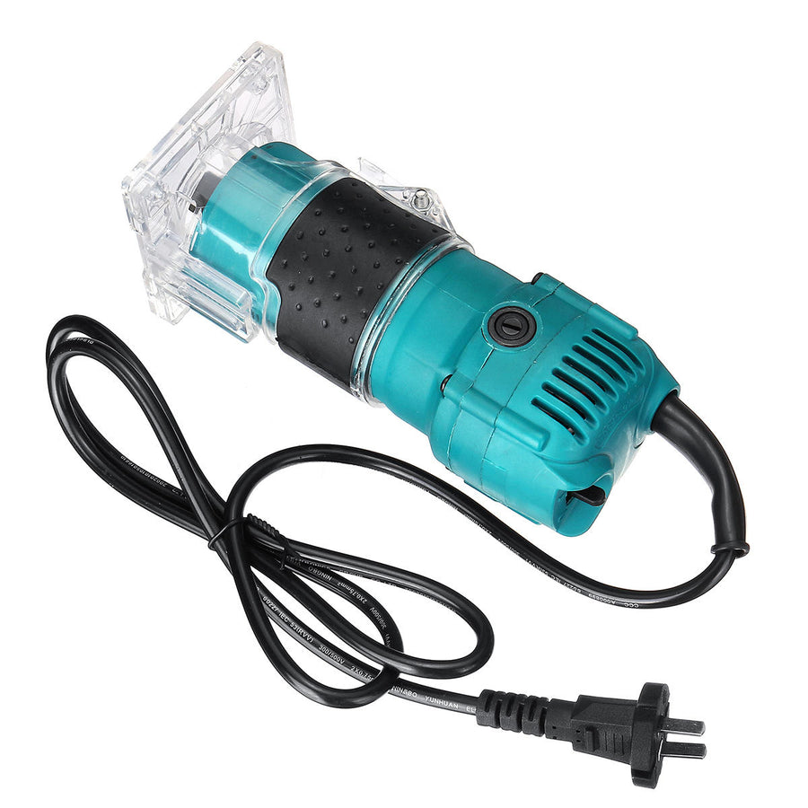 220V 800W 35000r,min Electric Hand Trimmer Wood Laminator Router Joiners Tool Image 1