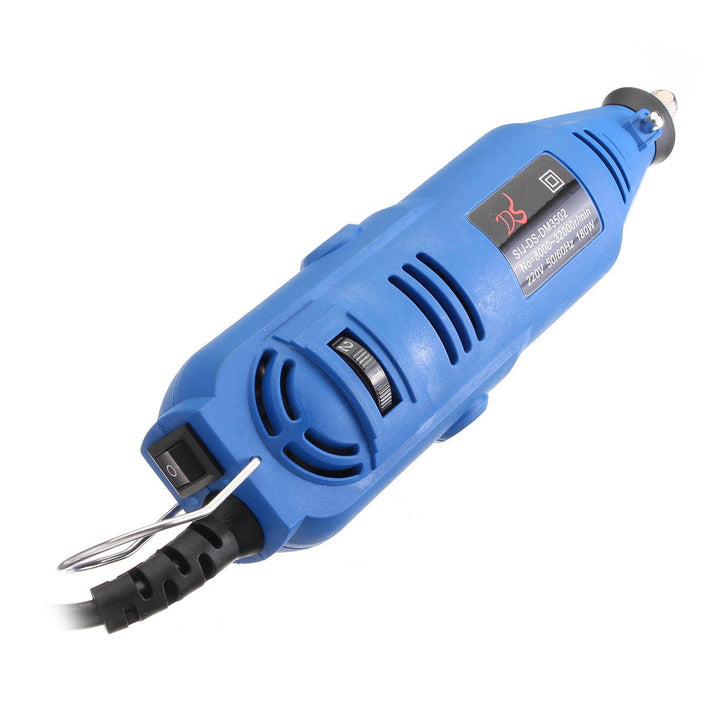 220V Mini Electric Grinder Rotary Tool Handle Electric Drill Engraving Pen Grinder Grinding Machine Image 3