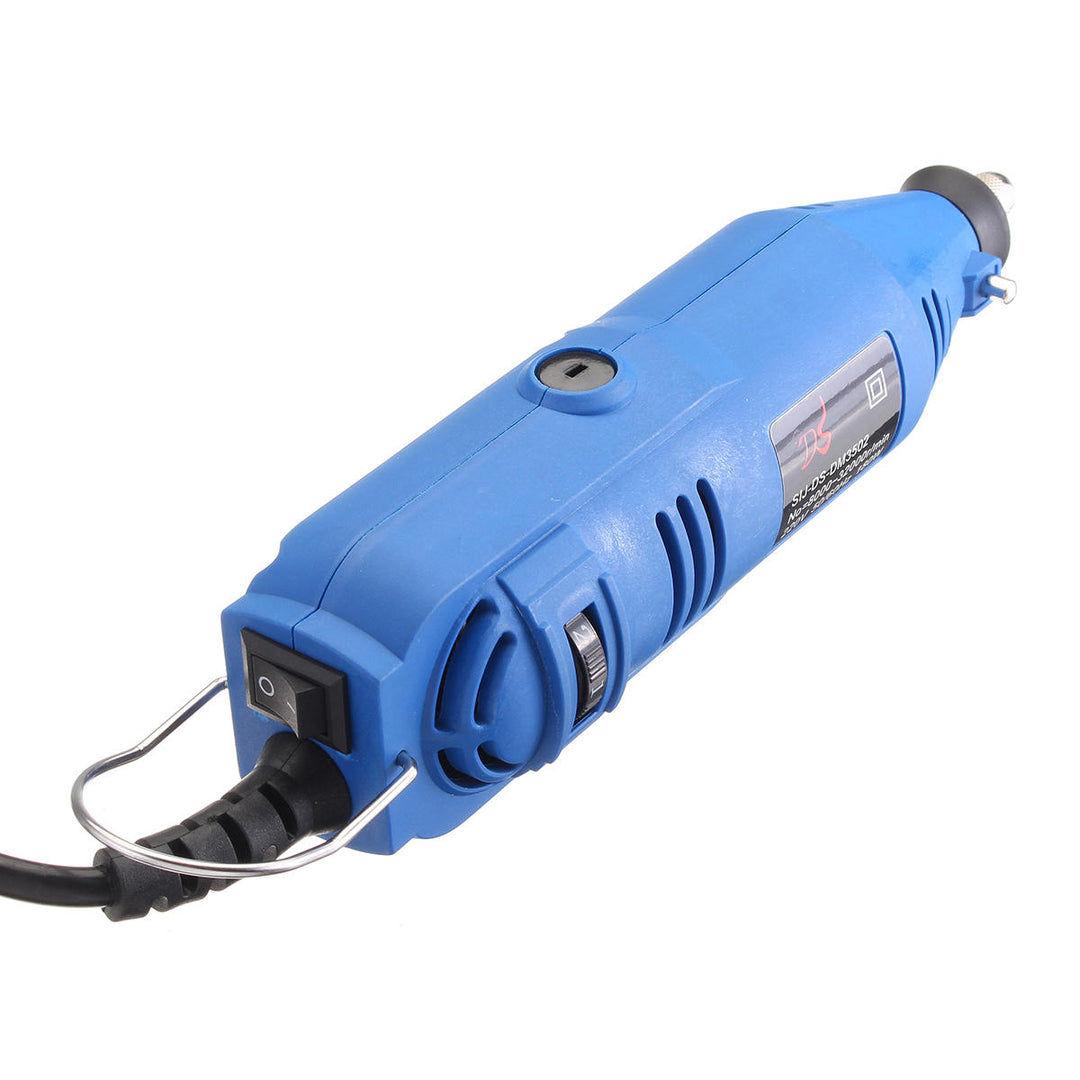 220V Mini Electric Grinder Rotary Tool Handle Electric Drill Engraving Pen Grinder Grinding Machine Image 4