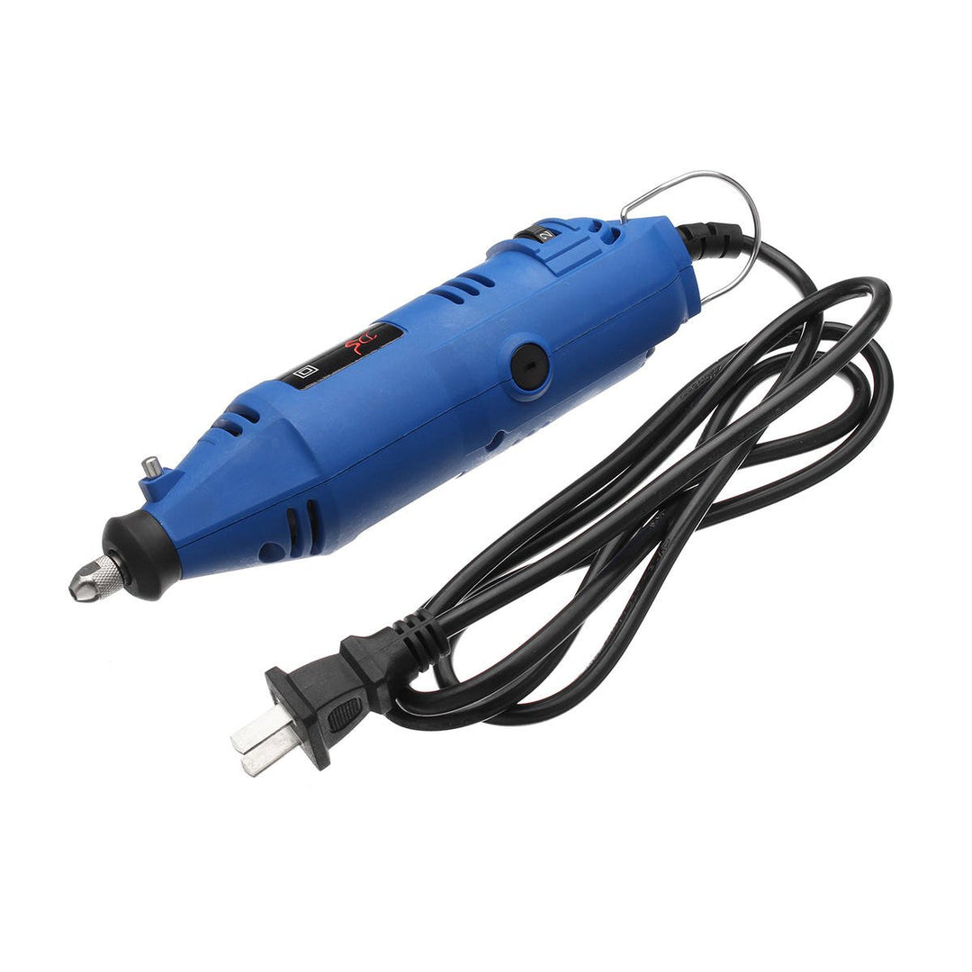 220V Mini Electric Grinder Rotary Tool Handle Electric Drill Engraving Pen Grinder Grinding Machine Image 5