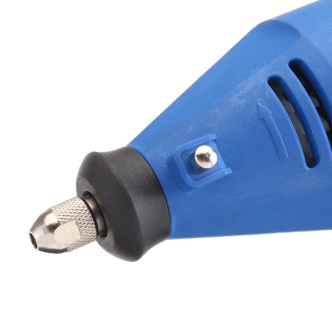 220V Mini Electric Grinder Rotary Tool Handle Electric Drill Engraving Pen Grinder Grinding Machine Image 8