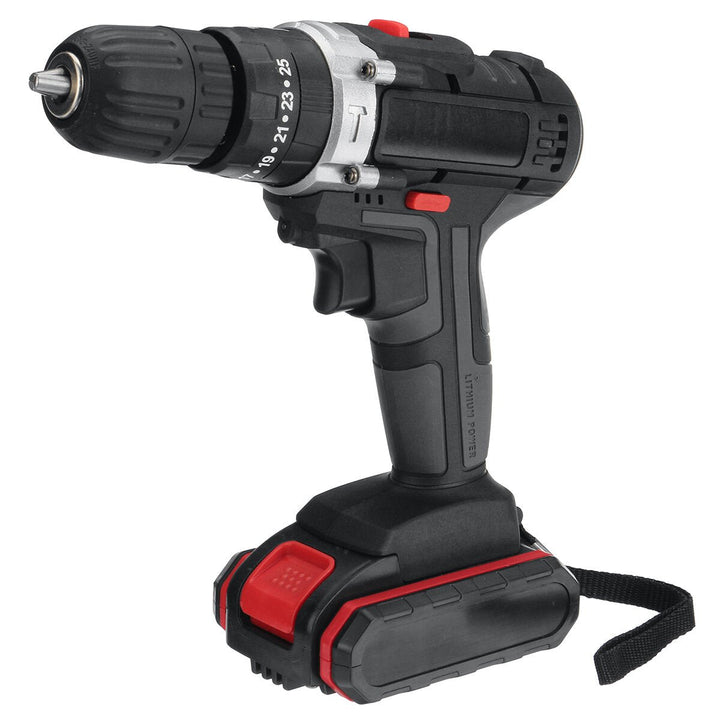 21V 22800mAh Cordless Rechargable 3 In 1 Power Drills Impact Electric Drill Driver Image 2