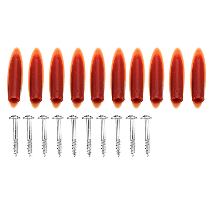 20pcs Woodworking Plug and Screw for Pocket Hole Jig Image 1