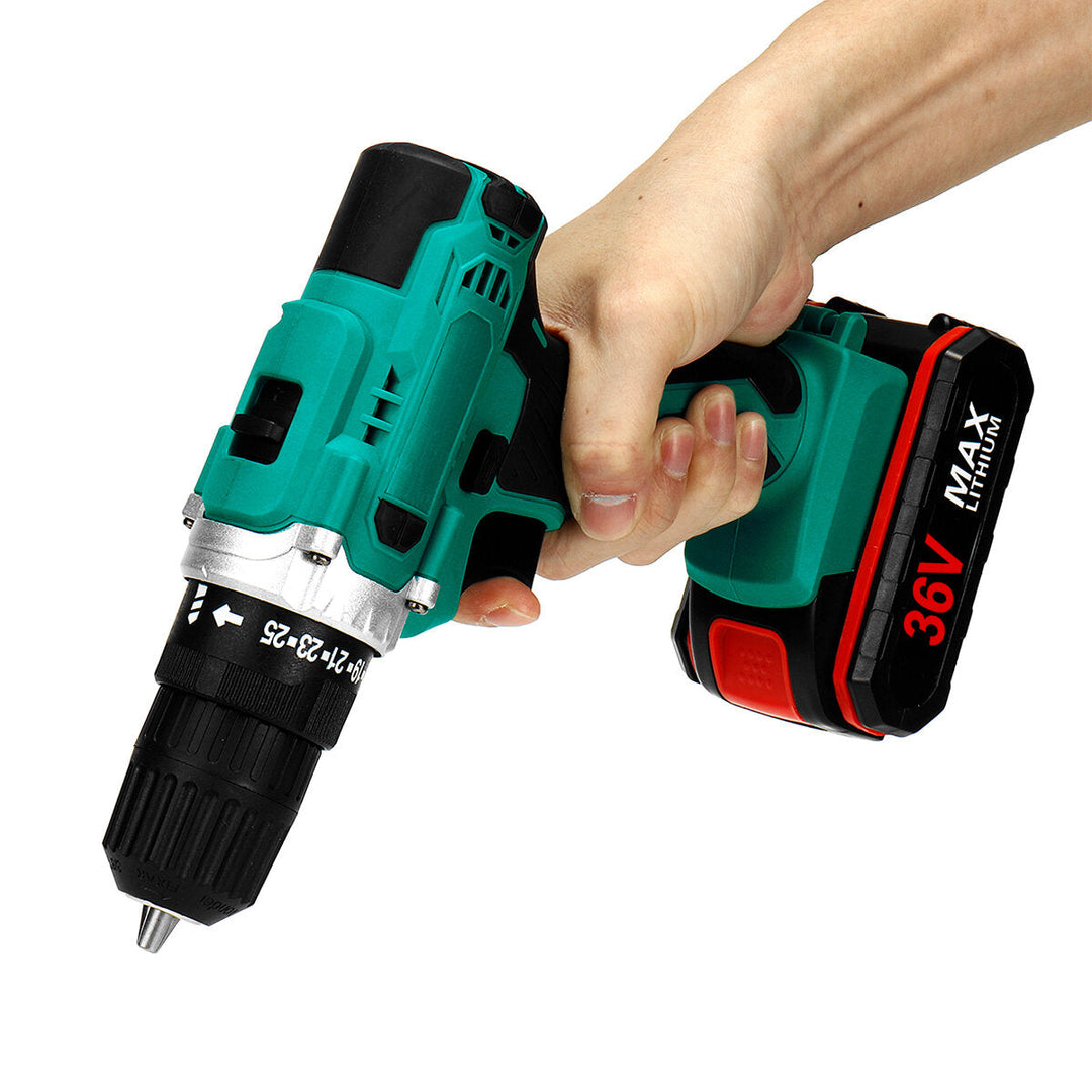 3 in 1 Multi-functional Cordless Drill Driver Wrench 3,8-Inch Chuck Cordless Impact Drill Driver Image 5