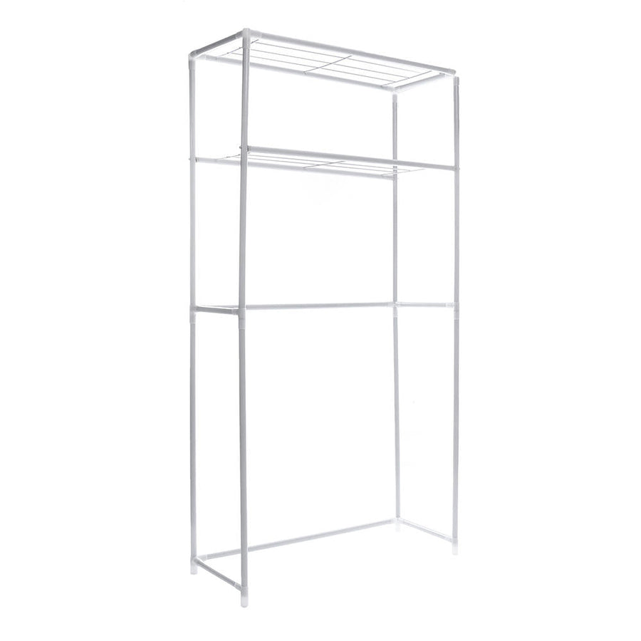 3 Shelf Over Washing Machine Storage Unit Storage Rack Laundry Kitchen Bathroom Shelf Rack Image 1