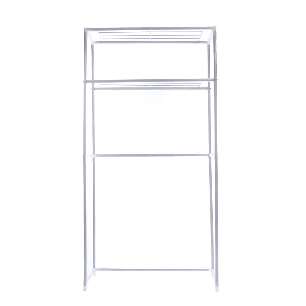 3 Shelf Over Washing Machine Storage Unit Storage Rack Laundry Kitchen Bathroom Shelf Rack Image 3